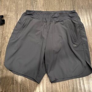 Women's Charcoal Athletic Shorts